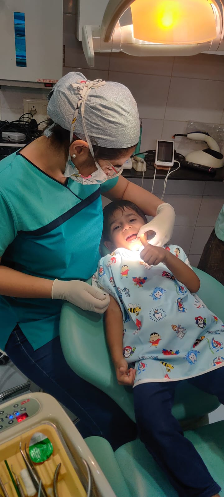 next door Pediatric Dentist!